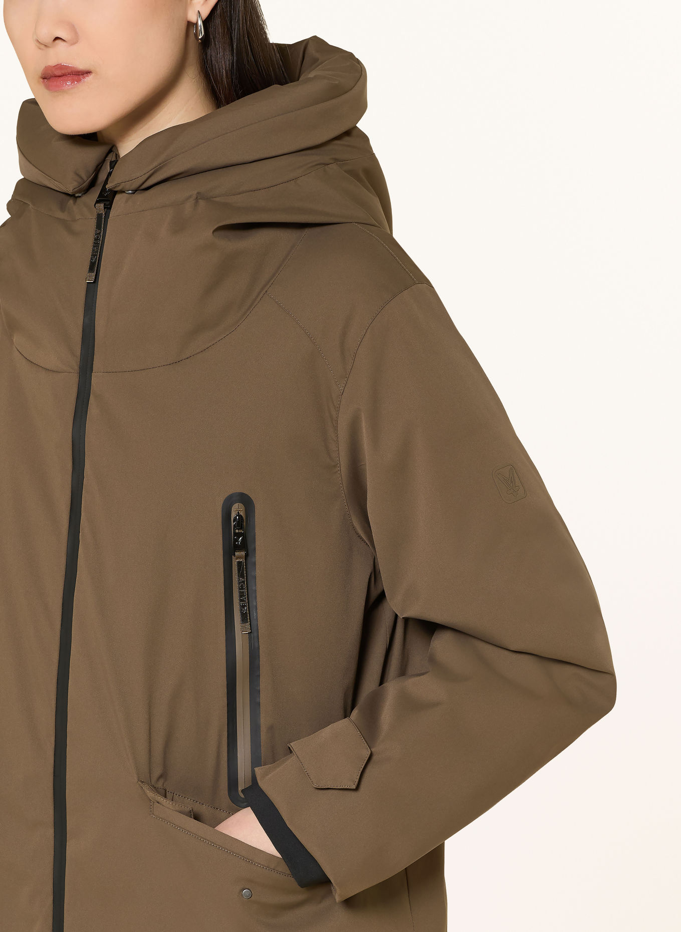 FUCHS SCHMITT Parka EASTBOURNE: BRAUN