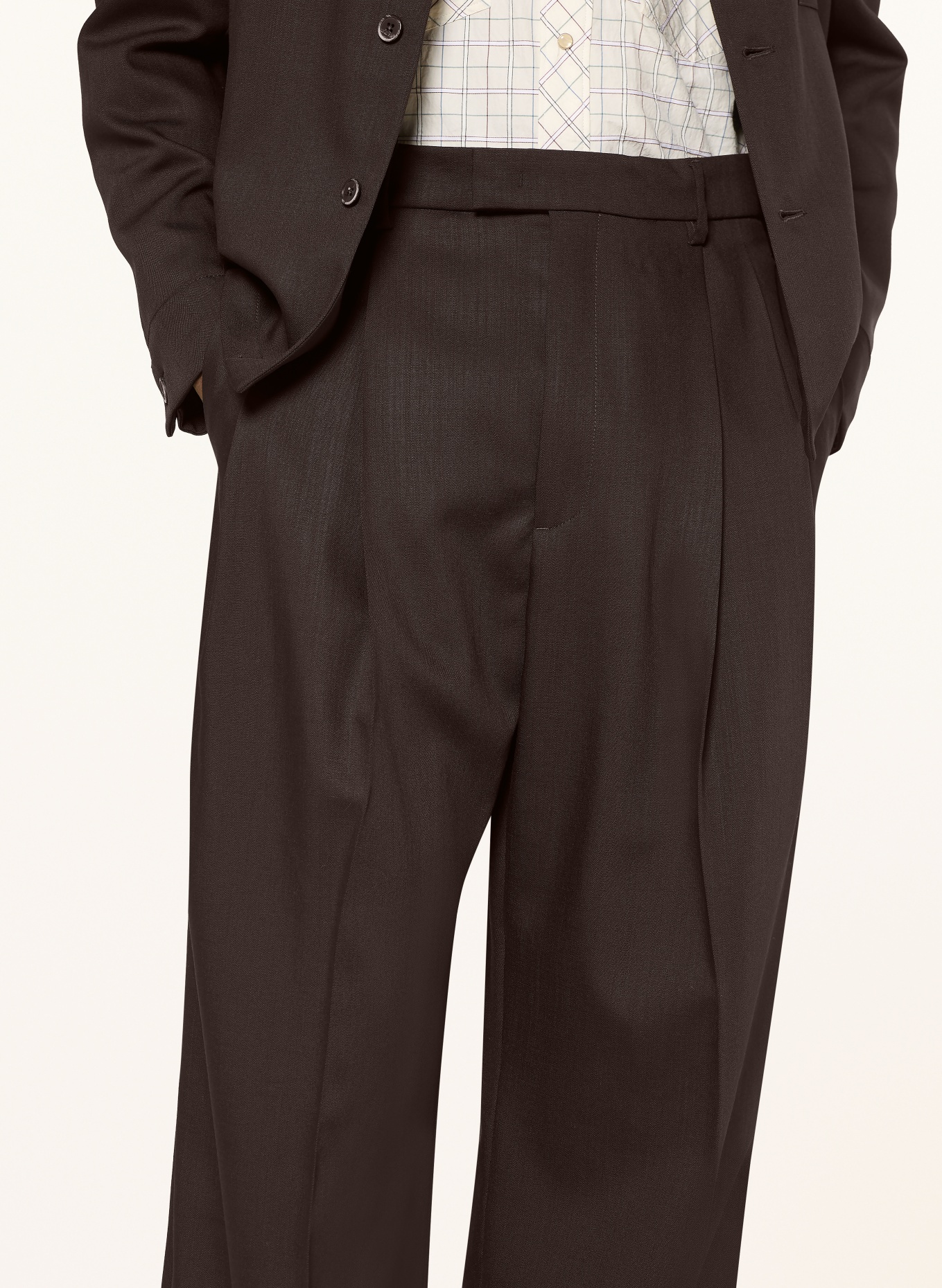 BARENA VENEZIA BRAGHIER Regular Fit Chinos: BLACK
