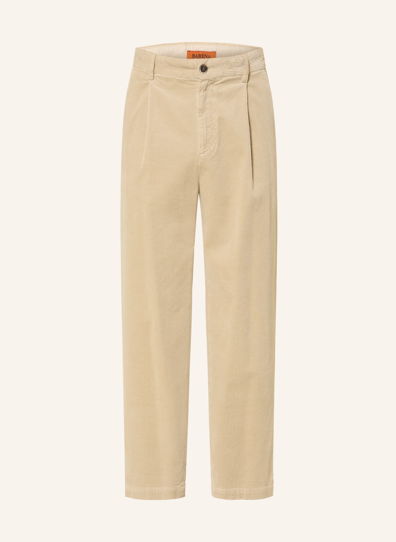 BARENA VENEZIA Cordchino CORTIVO Regular Fit: BEIGE