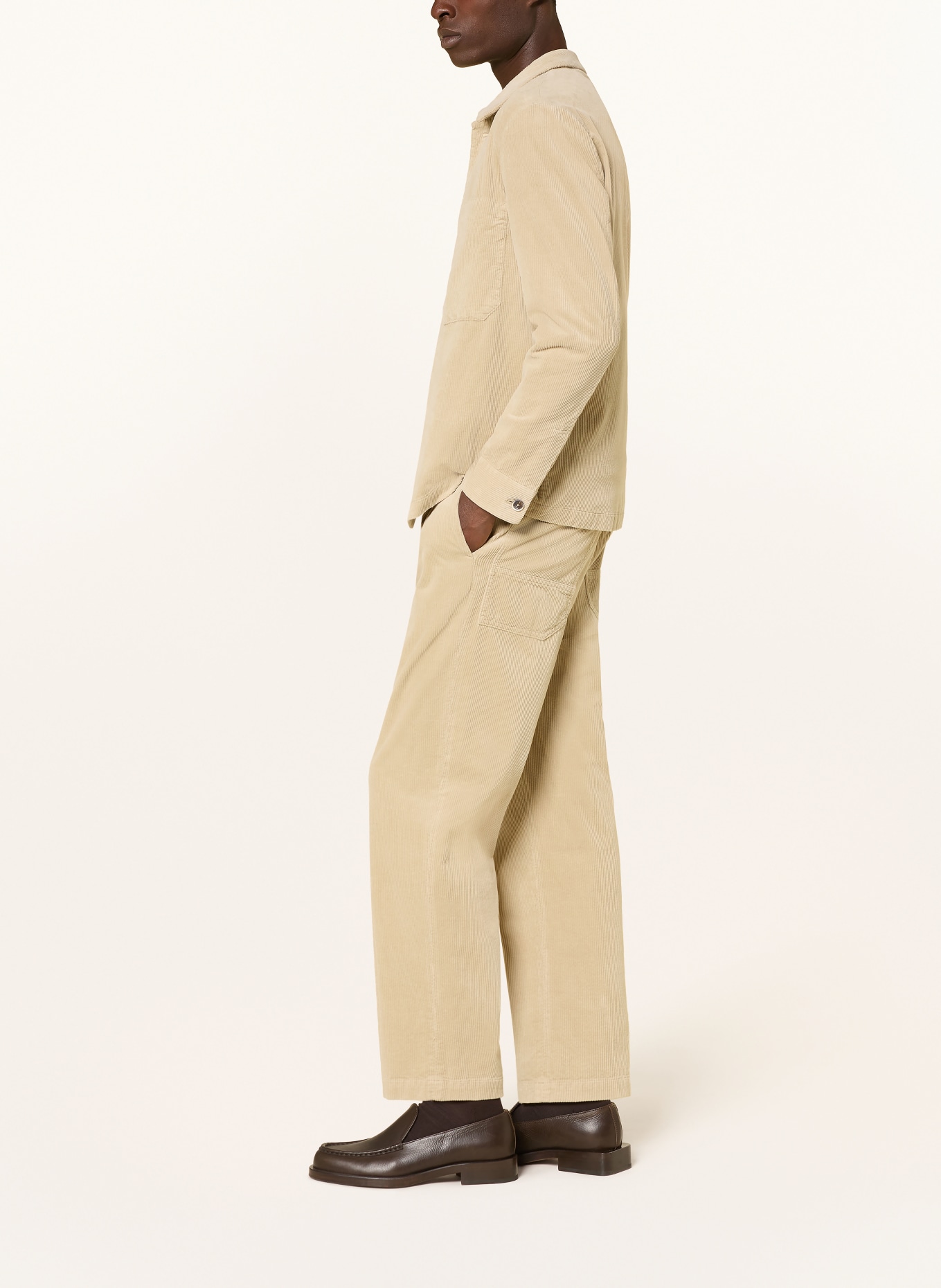 BARENA VENEZIA Cordchino CORTIVO Regular Fit: BEIGE