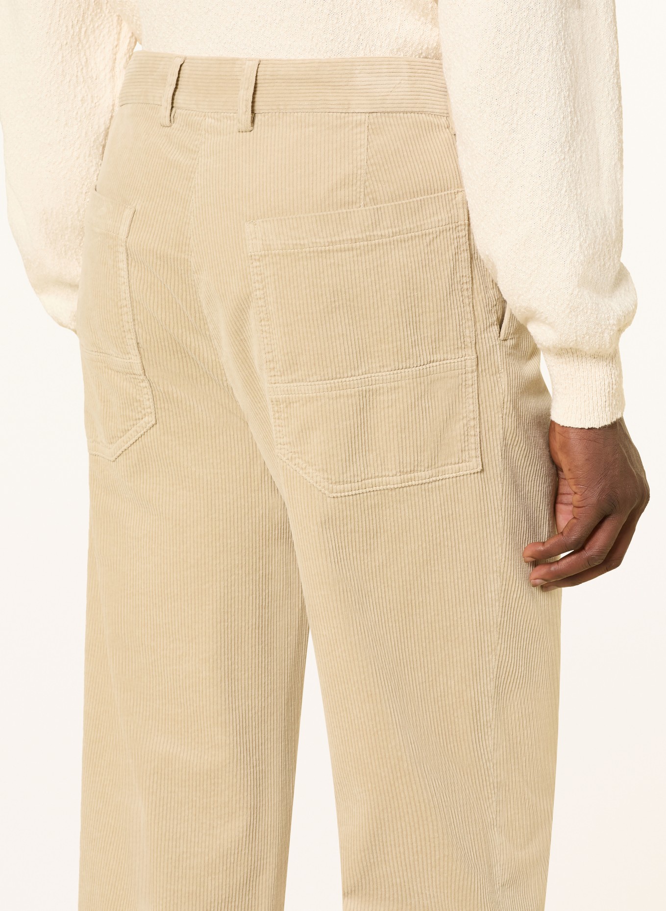 BARENA VENEZIA Cordchino CORTIVO Regular Fit: BEIGE