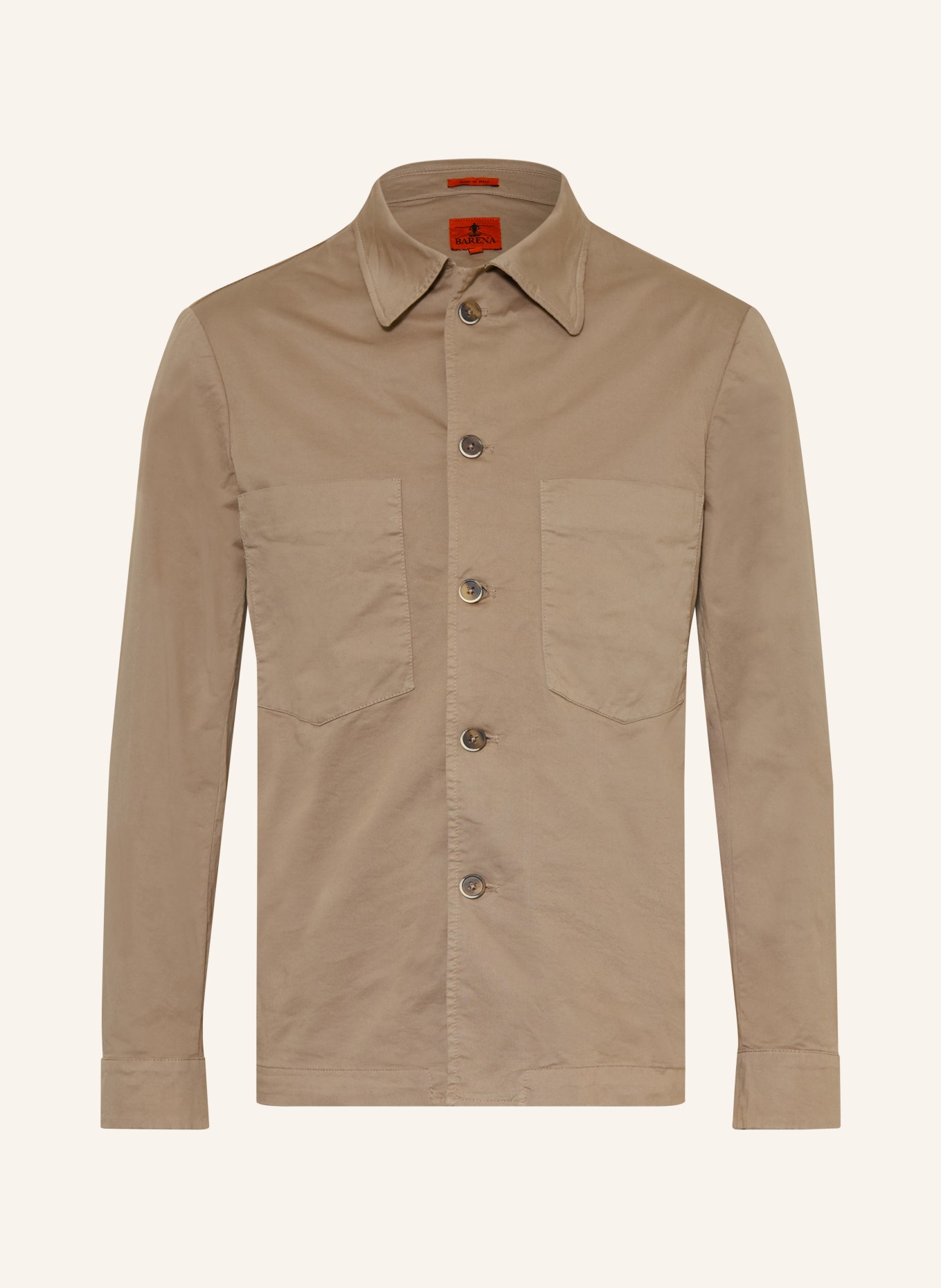 BARENA VENEZIA Overshirt: BEIGE