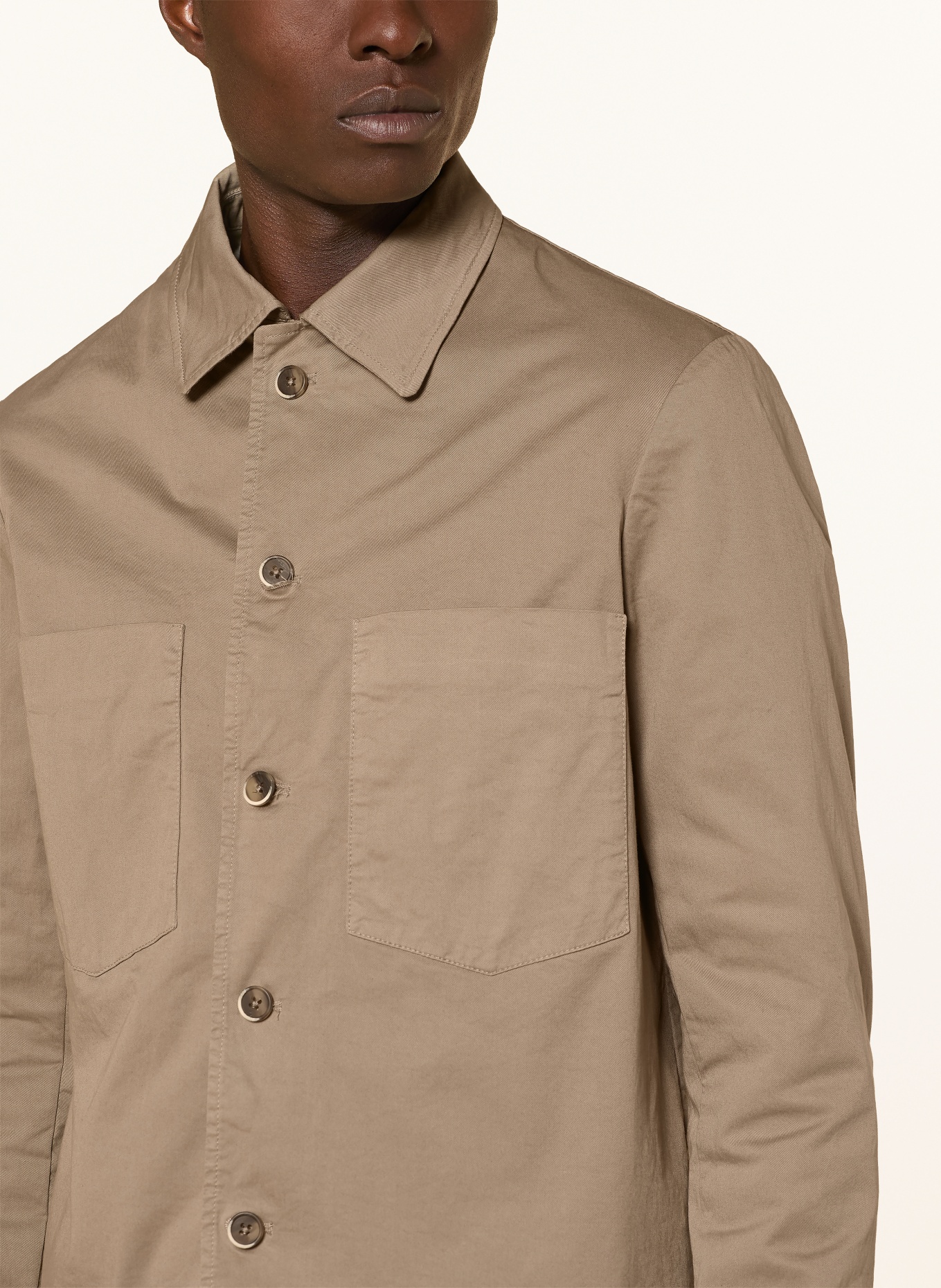 BARENA VENEZIA Overshirt: BEIGE