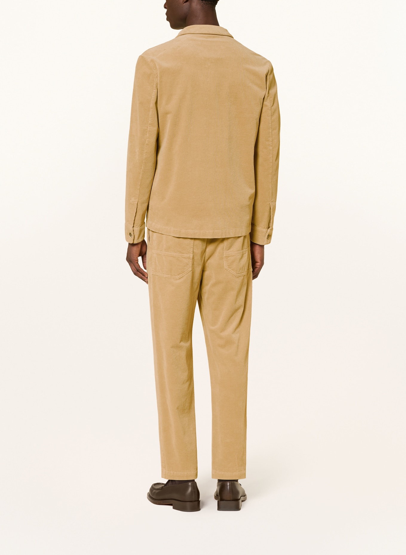 BARENA VENEZIA Corduroy Overshirt CEDRINO: BEIGE