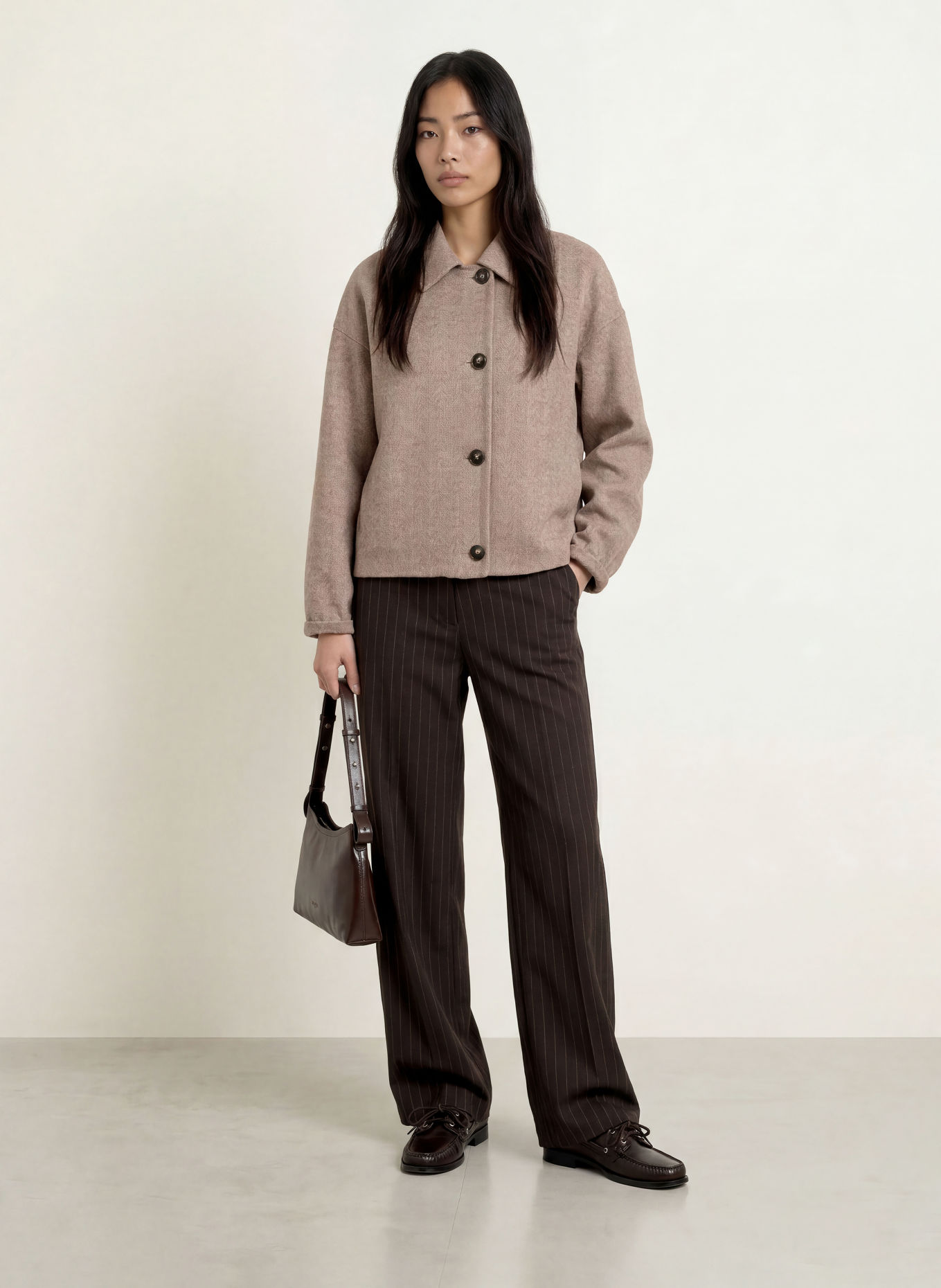 FUCHS SCHMITT Overjacket SAN JOSE: BEIGE