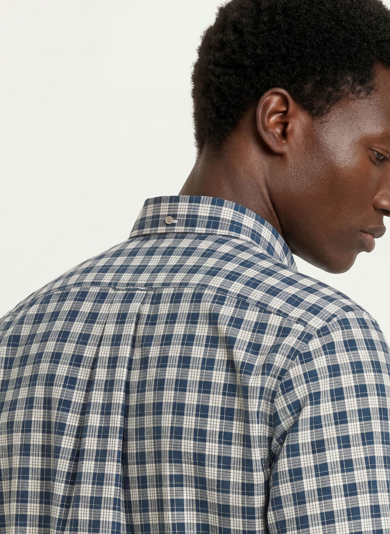 GANT Hemd Regular Fit: DUNKELGRÜN / ECRU / DUNKELLILA