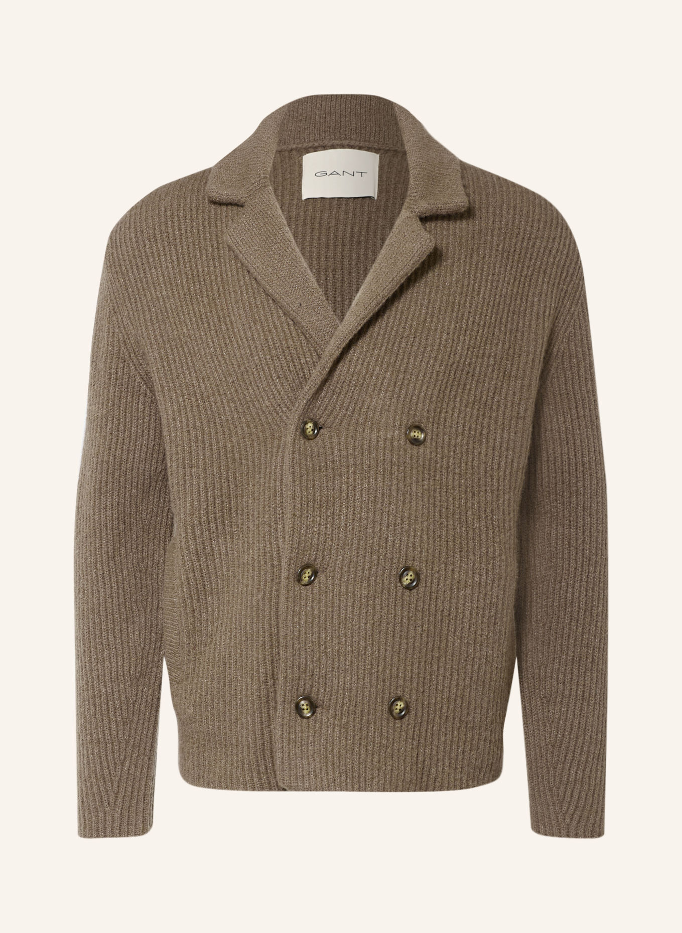 GANT Strickjacke: TAUPE