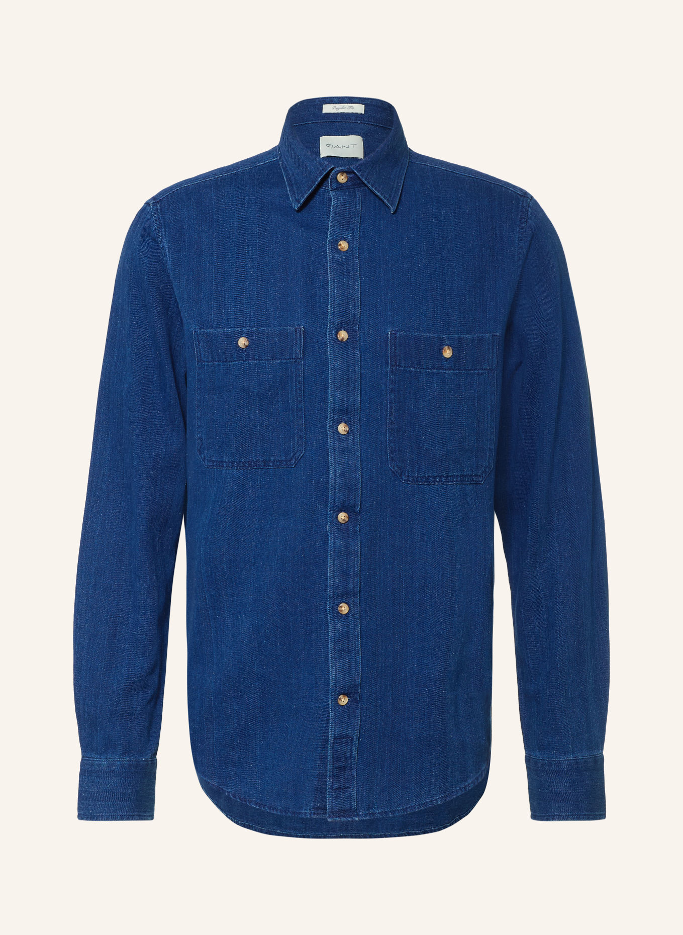 GANT Jeanshemd Regular Fit: BLAU