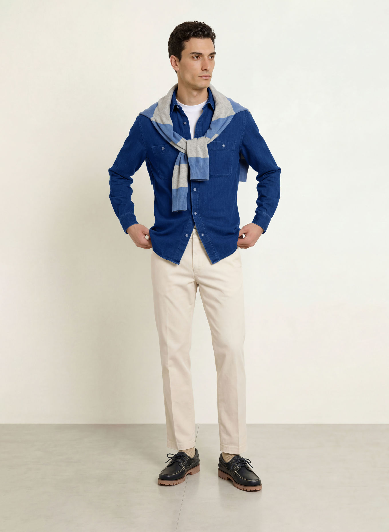 GANT Jeanshemd Regular Fit: BLAU