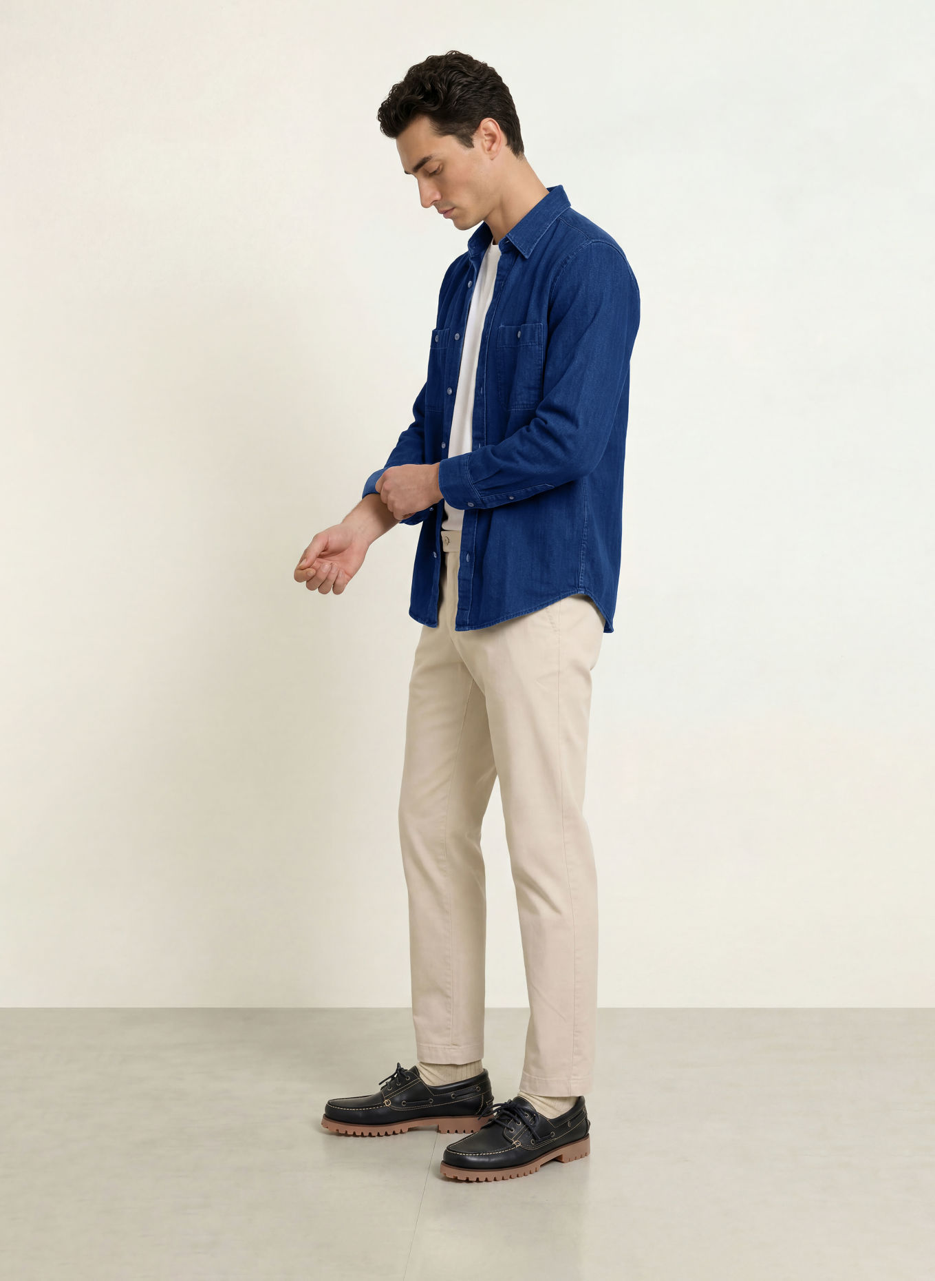 GANT Jeanshemd Regular Fit: BLAU
