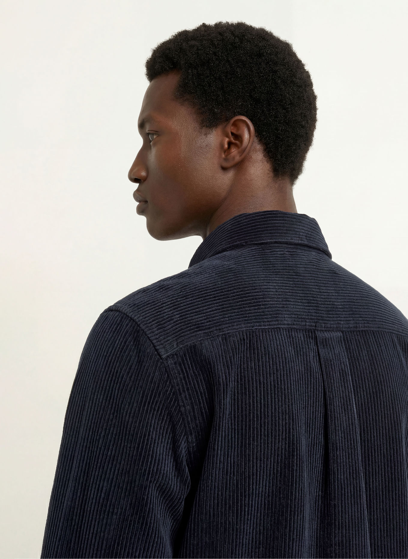 GANT Cord-Overshirt: DUNKELBLAU