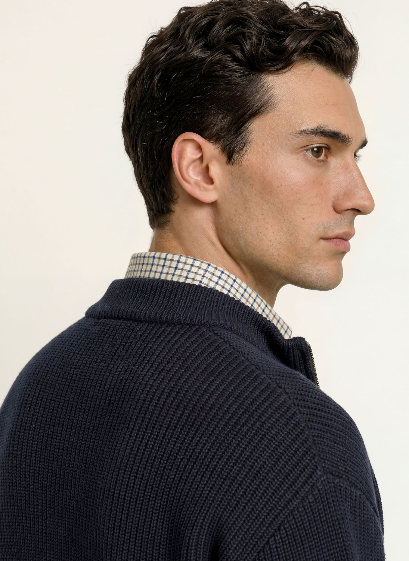 GANT Cardigan: DARK BLUE