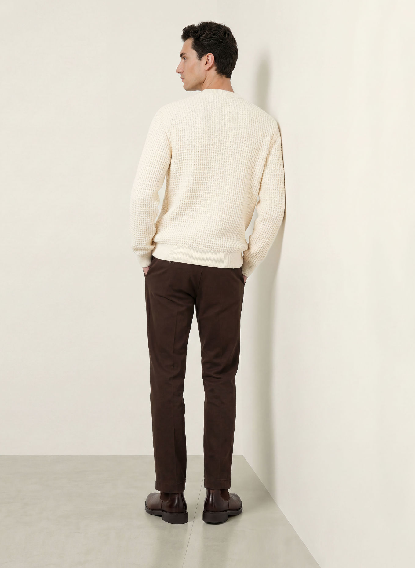 GANT Sweater: ECRU