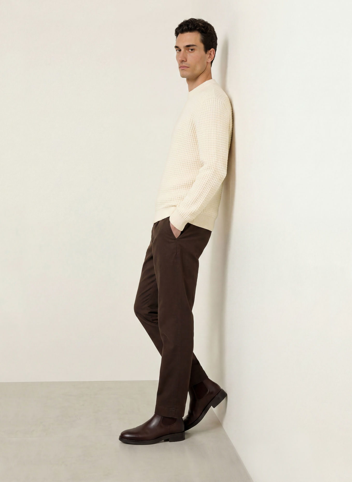 GANT Sweater: ECRU