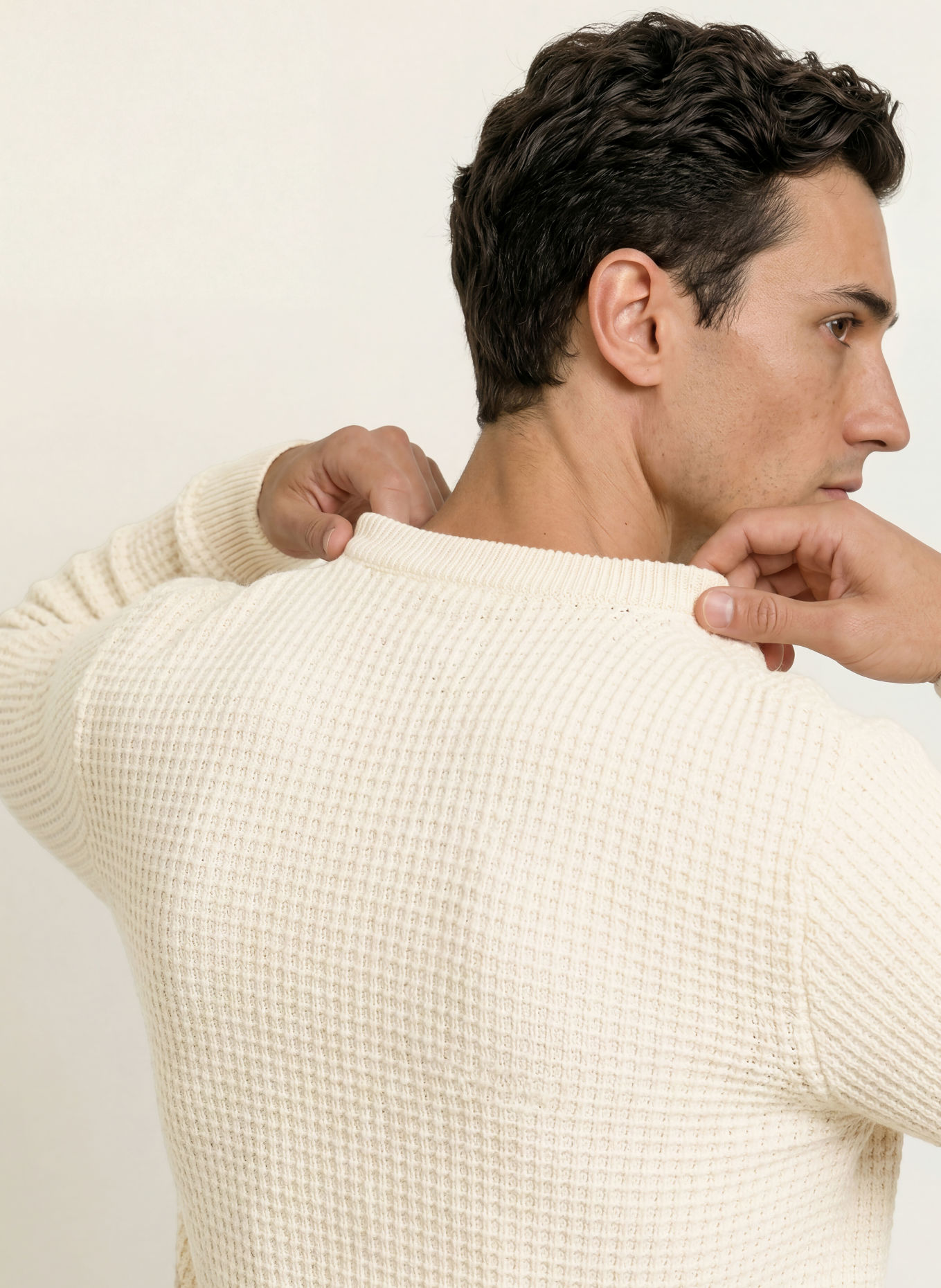 GANT Sweater: ECRU