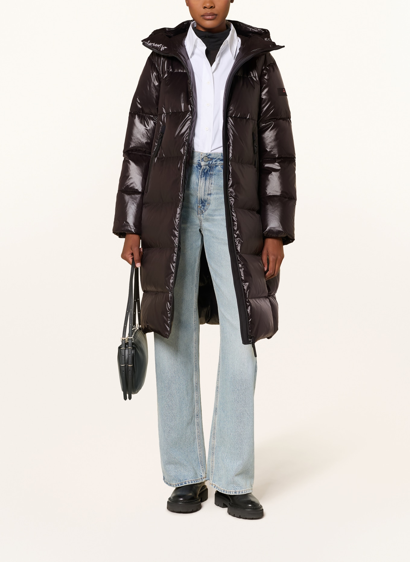 PEUTEREY SELECTRIC Down coat: BLACK