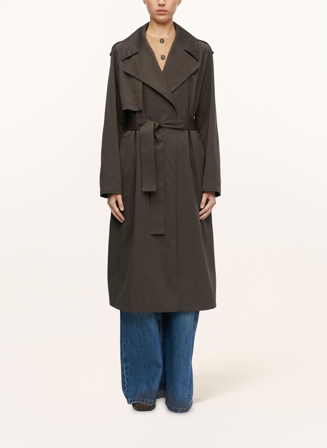 comma Trenchcoat: DUNKELBRAUN