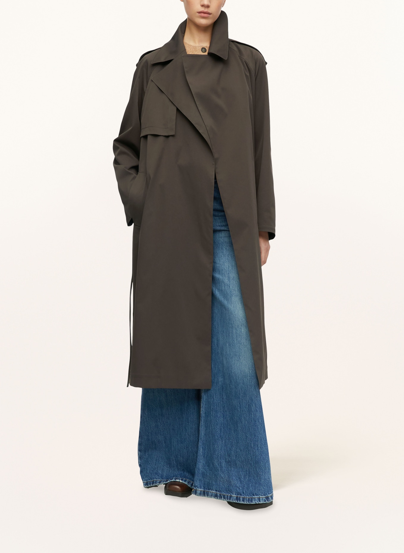 comma Trenchcoat: DUNKELBRAUN