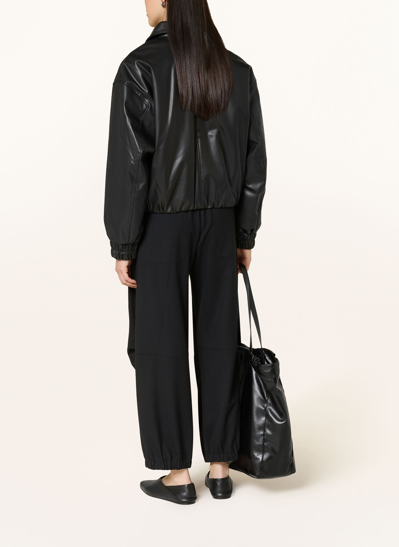 MAC DAYDREAM Flanellhose SHIBUYA: SCHWARZ