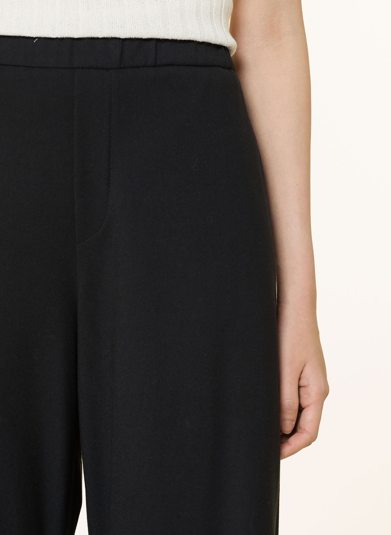 MAC DAYDREAM Flanellhose SHIBUYA: SCHWARZ
