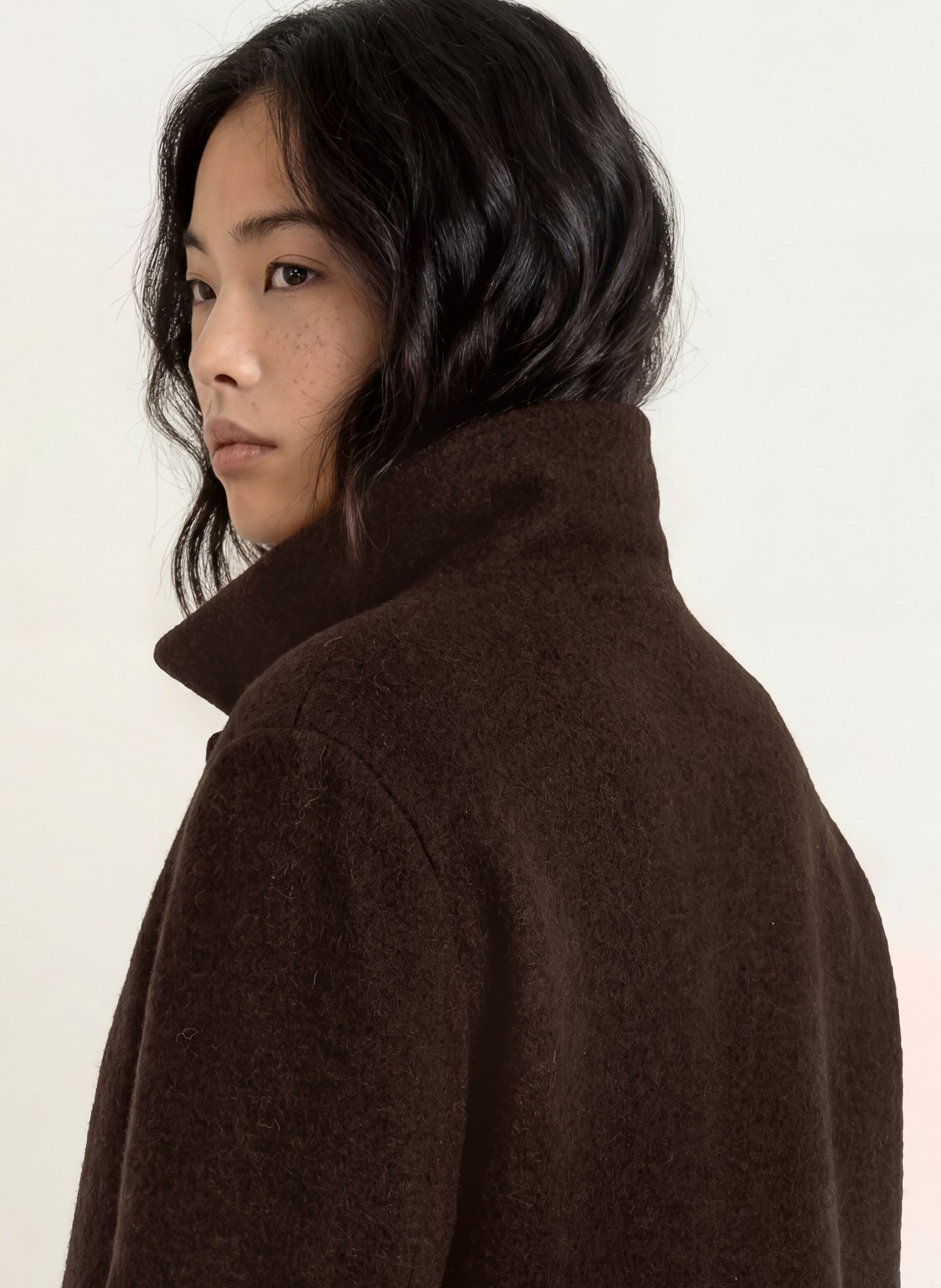 darling harbour Boxy jacket: 0056 DUNKELBRAUN