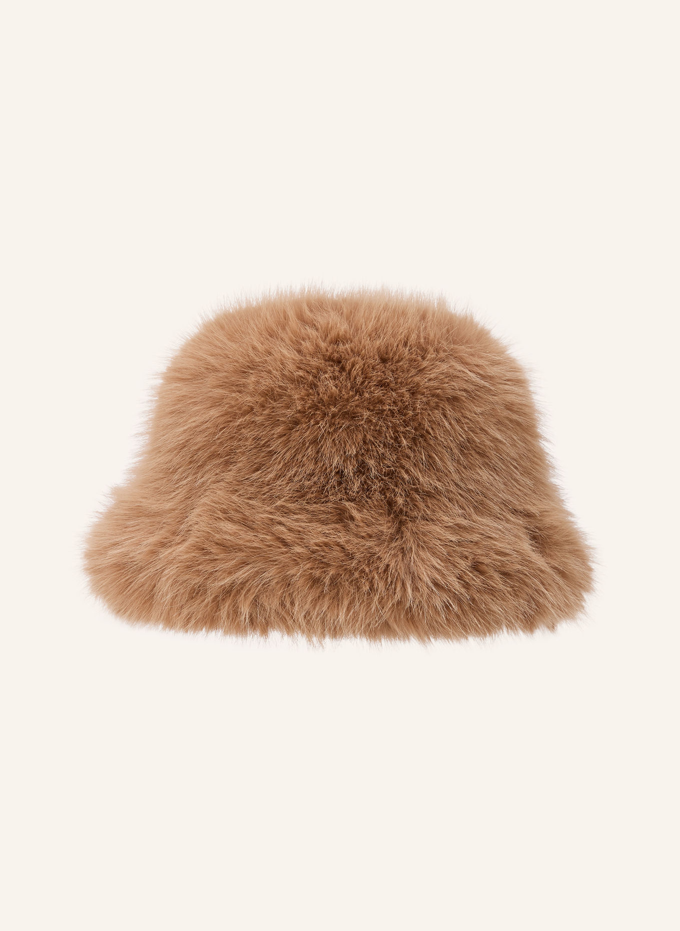 MSCH COPENHAGEN Pălărie tip bucket MSCHLYNETTA din blană artificială: CAMEL
