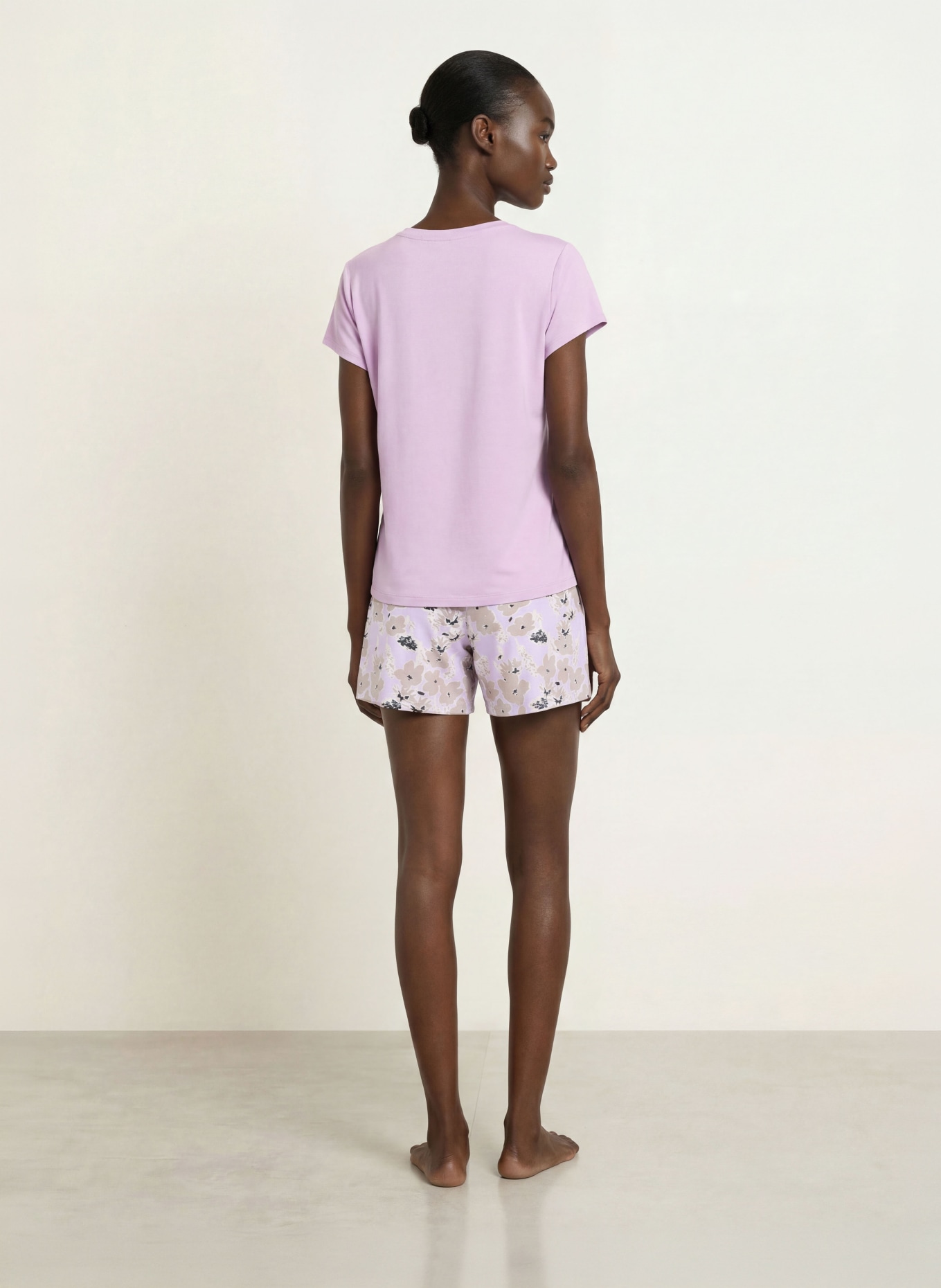 SCHIESSER Pyjamashorts MIX+RELAX: LICHTPAARS / BEIGE