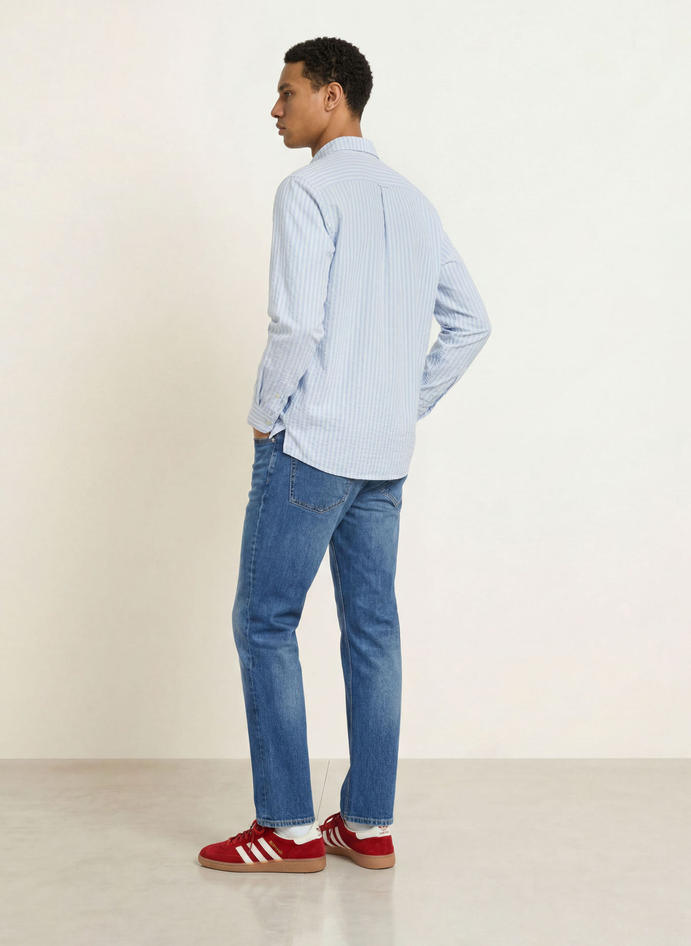 TOMMY JEANS Jeans RYAN Slim Straight Fit: 1BK Denim Dark