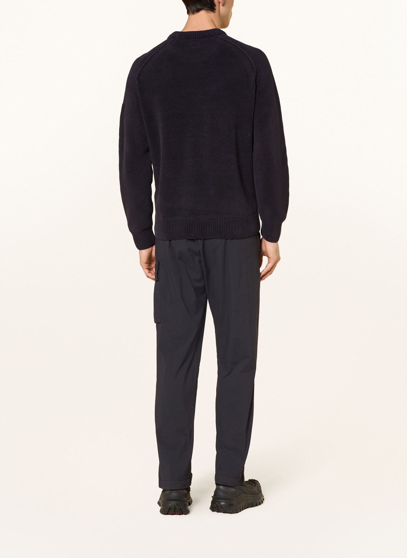C.P. COMPANY Pullover: DUNKELBLAU