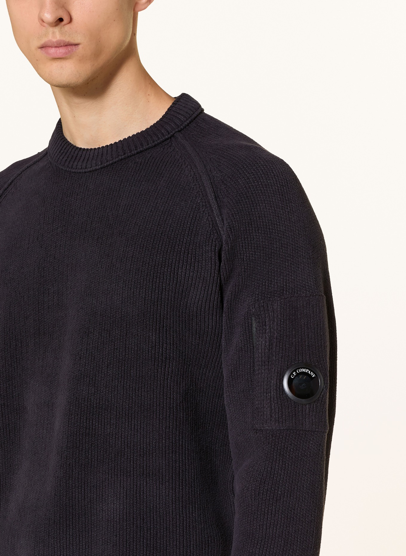 C.P. COMPANY Pullover: DUNKELBLAU