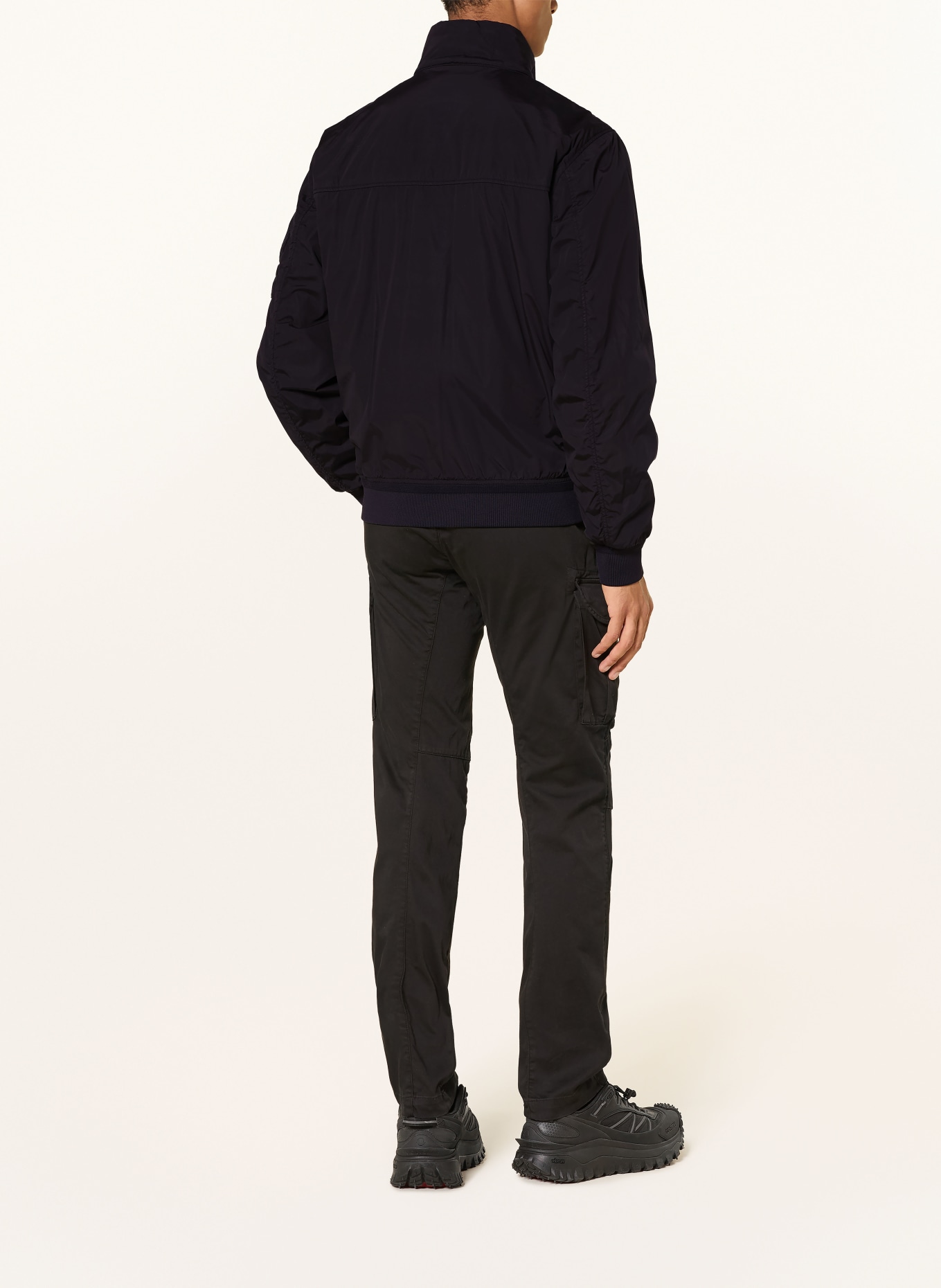 C.P. COMPANY Bomber jacket: BLACK
