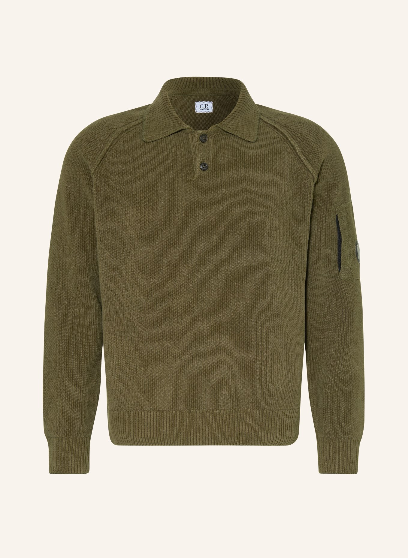 C.P. COMPANY Sweater: OLIVE