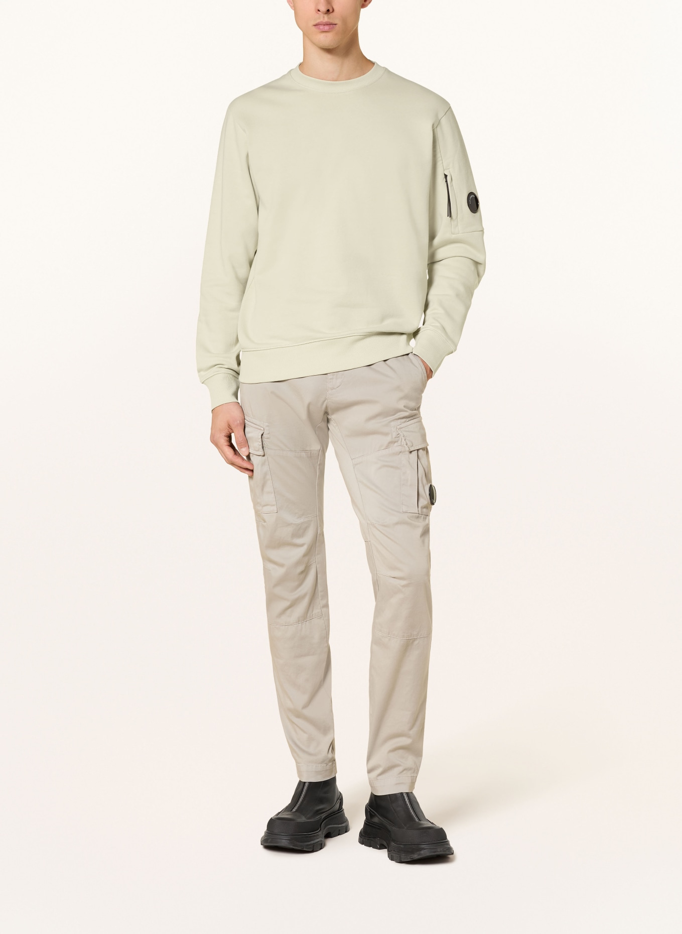 C.P. COMPANY Sweatshirt: ECRU