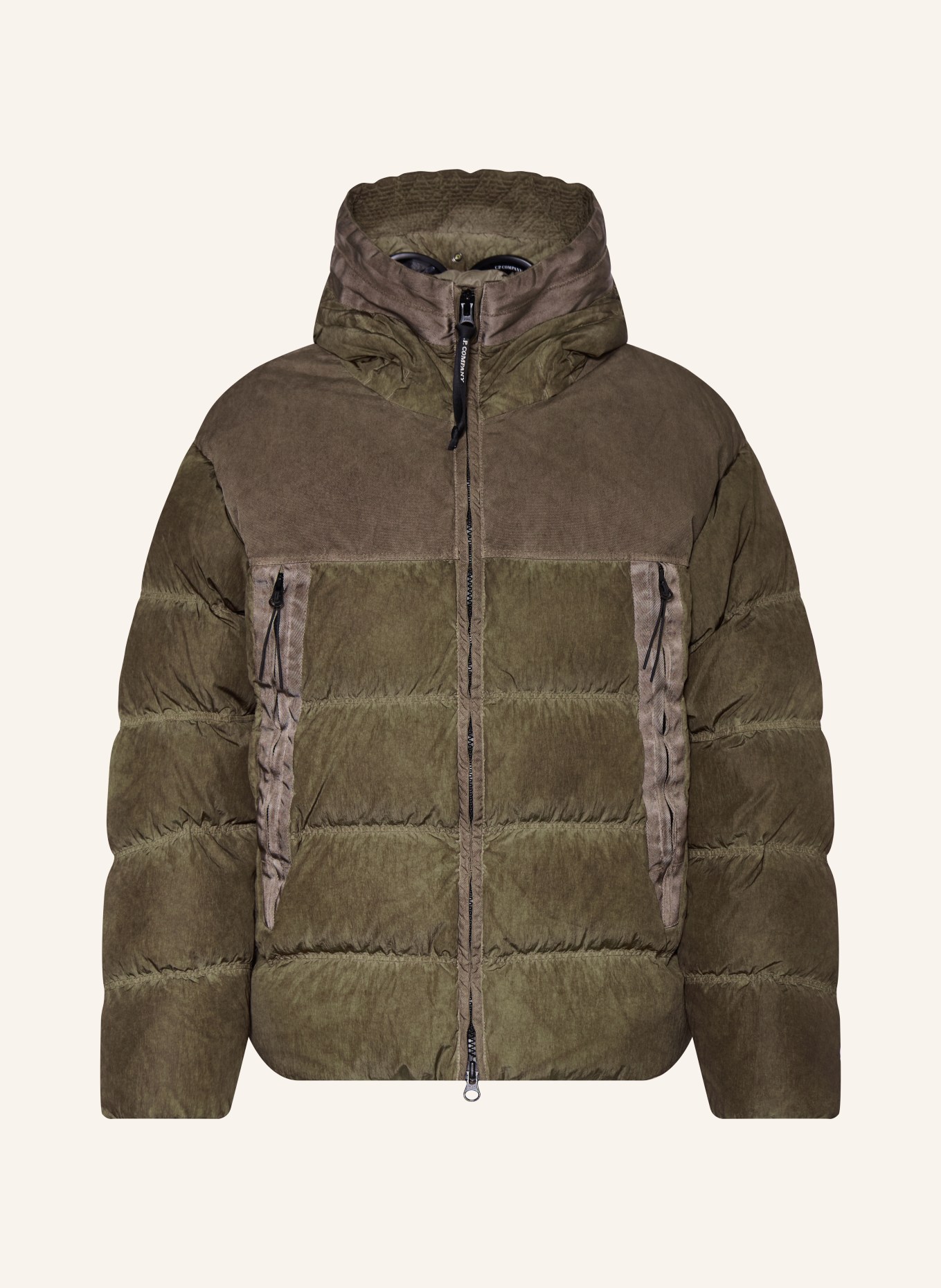 C.P. COMPANY Daunenjacke: BRAUN