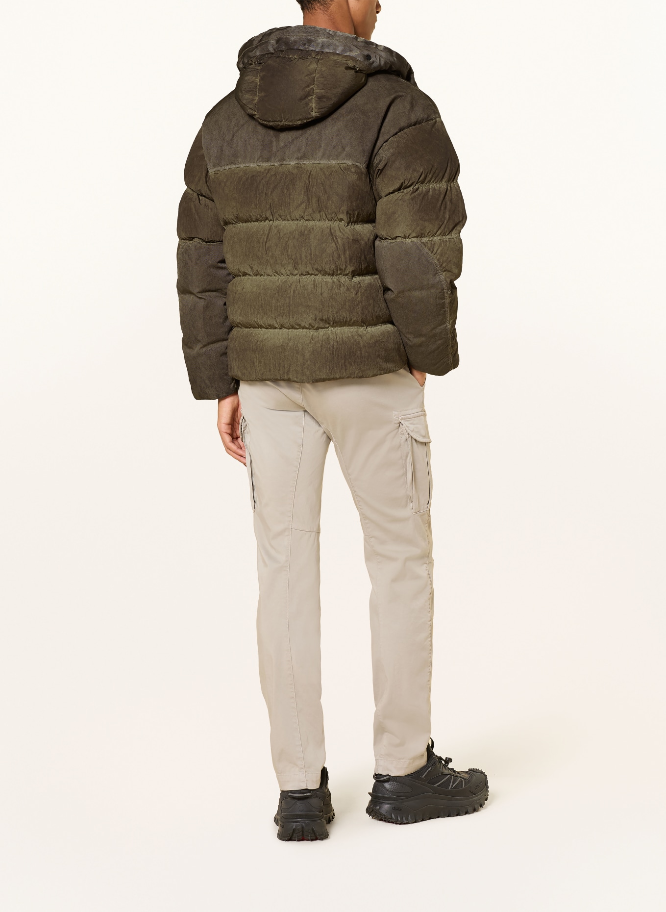 C.P. COMPANY Daunenjacke: BRAUN
