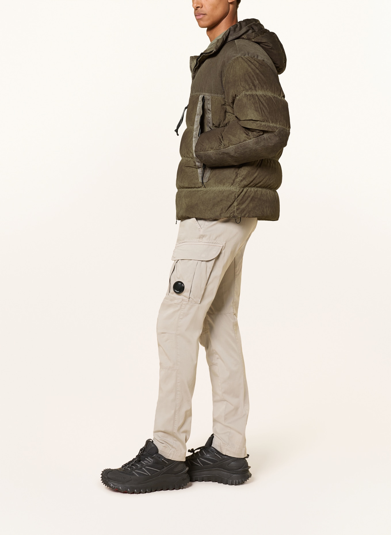 C.P. COMPANY Daunenjacke: BRAUN