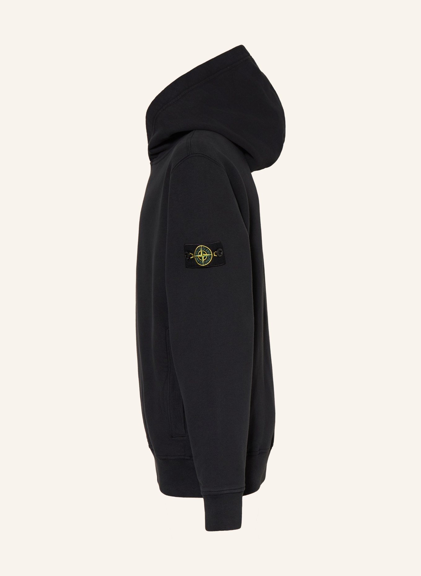STONE ISLAND JUNIOR Bluza z kapturem: CZARNY