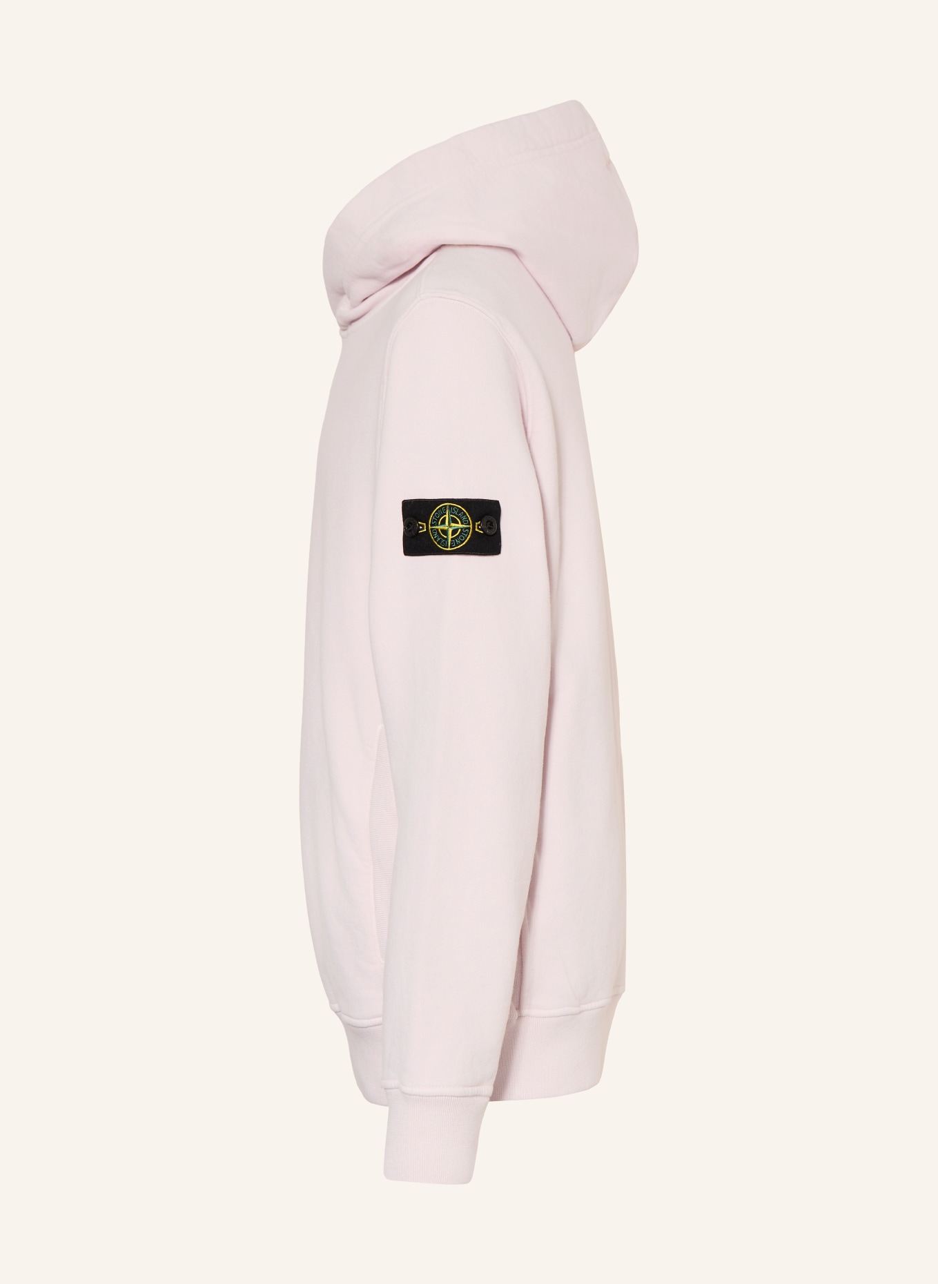 STONE ISLAND JUNIOR Bluza z kapturem: JASNORÓŻOWY