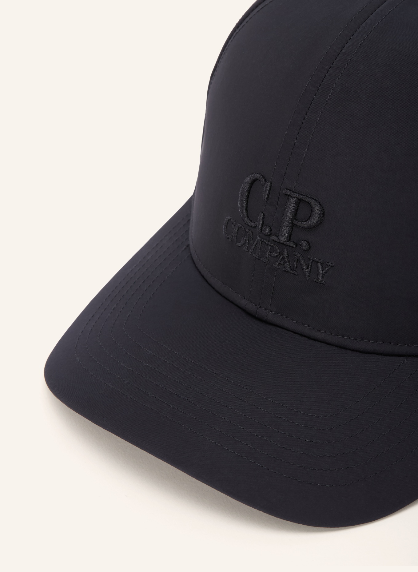 C.P. COMPANY Cap CHROME-R: SCHWARZ