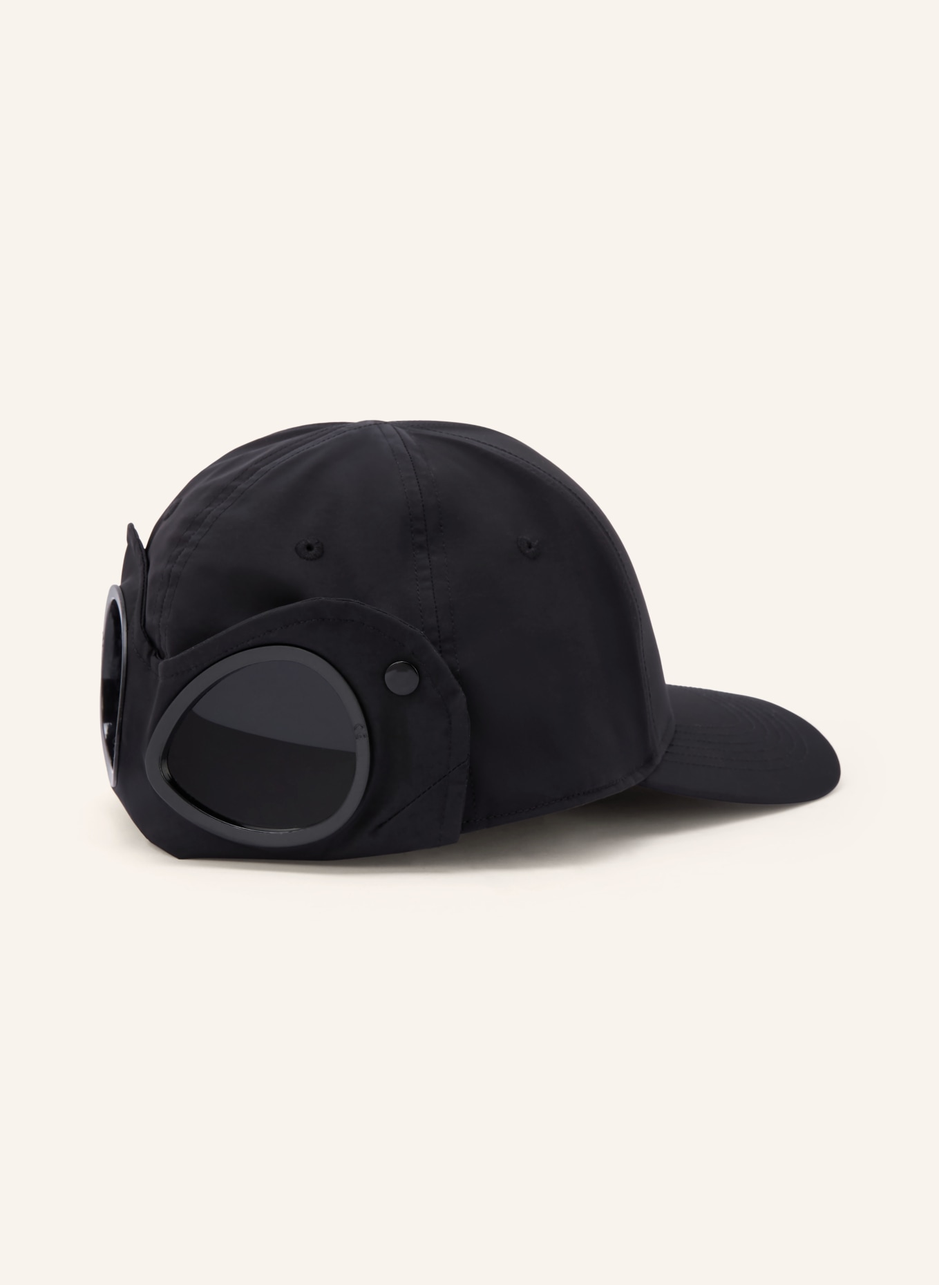C.P. COMPANY Cap CHROME-R: SCHWARZ