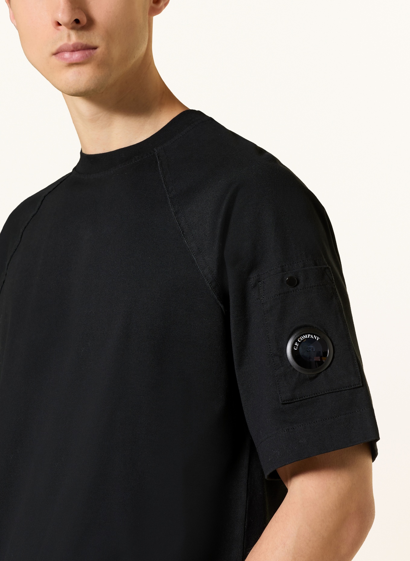 C.P. COMPANY T-shirt: BLACK