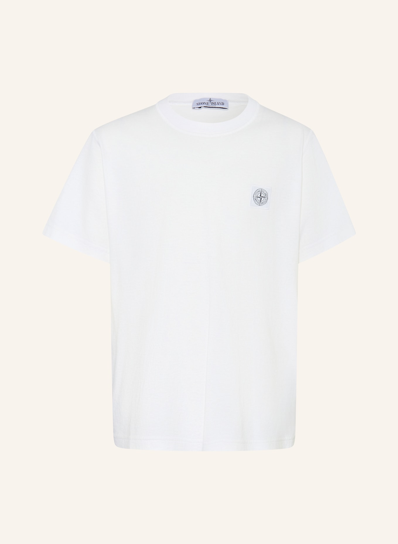 STONE ISLAND JUNIOR T-shirt: BIAŁY