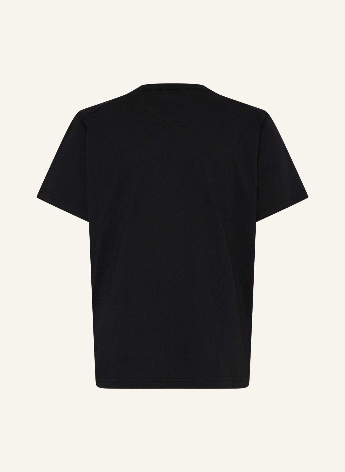 STONE ISLAND JUNIOR T-shirt: CZARNY