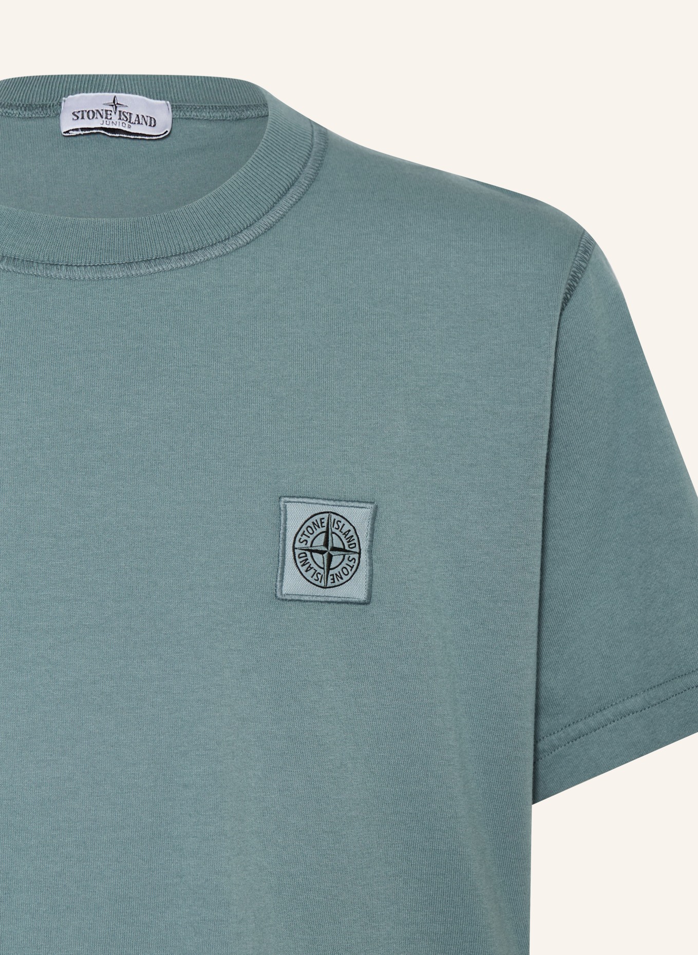 STONE ISLAND JUNIOR T-shirt: PETROL