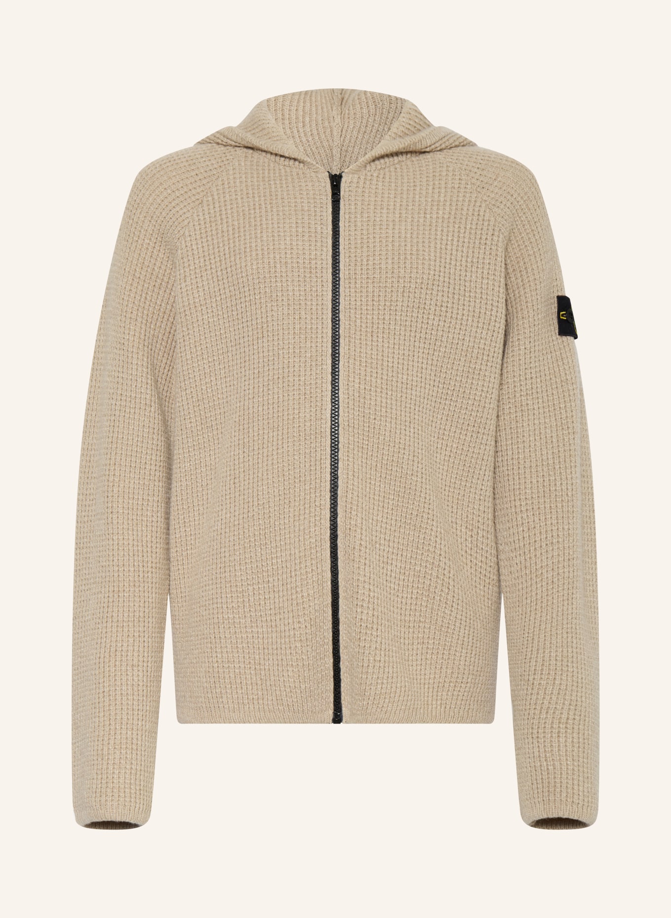 STONE ISLAND JUNIOR Kardigan: BEŻOWY