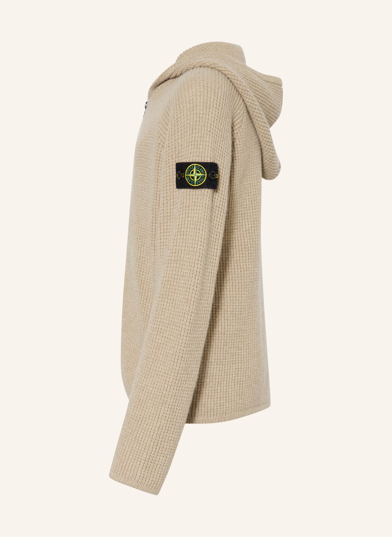 STONE ISLAND JUNIOR Kardigan: BEŻOWY