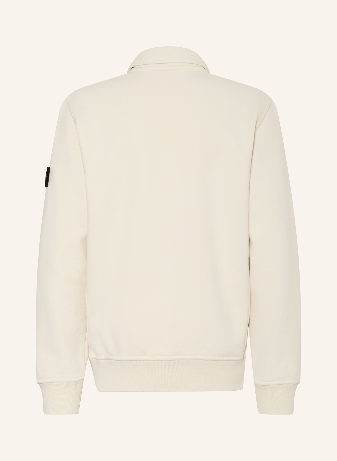 STONE ISLAND JUNIOR Koszulka polo z dzianiny dresowej: KREMOWY