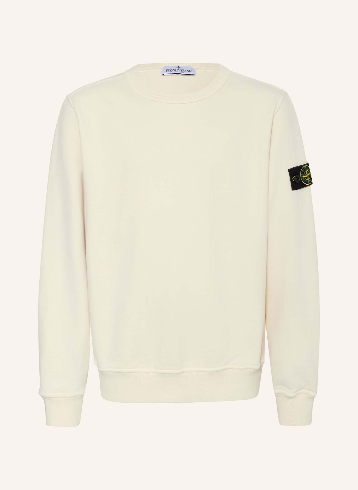 STONE ISLAND JUNIOR Sweatshirt: CREME