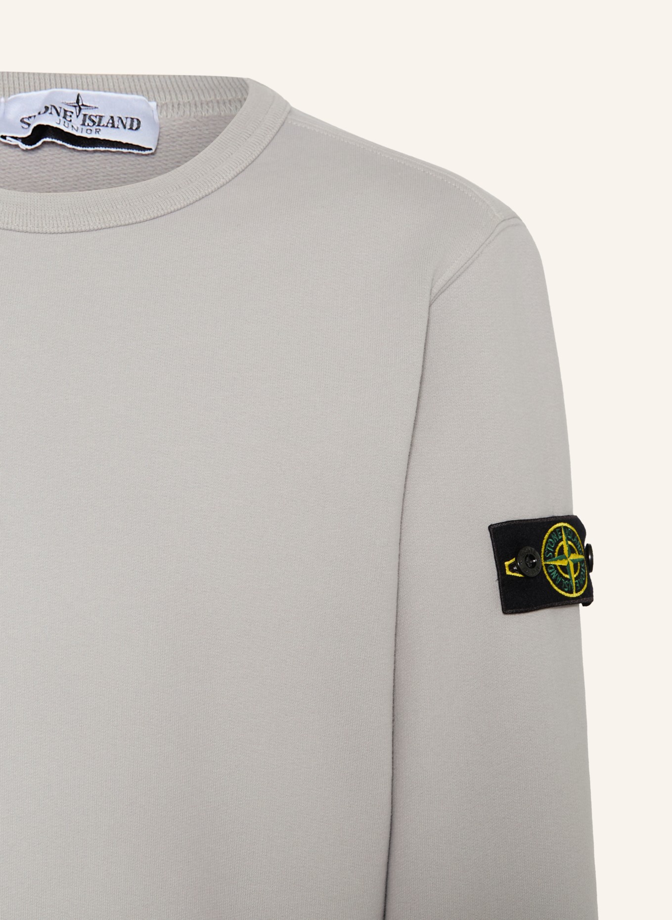 STONE ISLAND JUNIOR Sweatshirt: GRAU