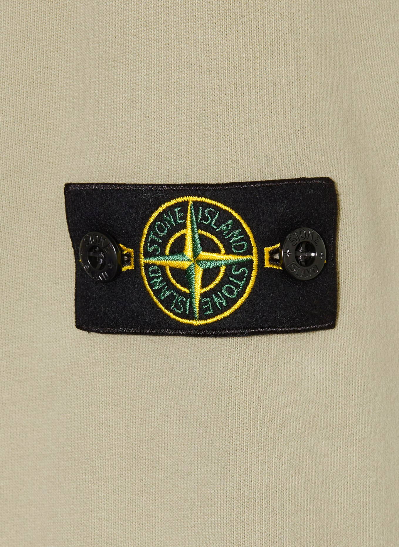 STONE ISLAND JUNIOR Sweatjacke: OLIV